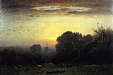 George Inness Famous Paintings - Morning